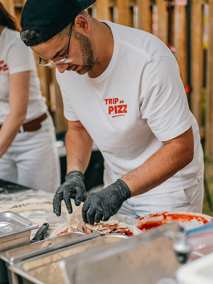 Pizzaiolo à domicile - Trip de Pizz - Pizza mobile à Montréal, Rive Nord et Rive Sud